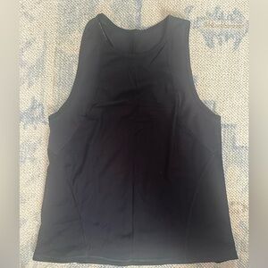 Lululemon women’s black racerback athletic tank top | size 4